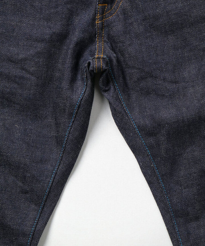 J104 CIRCLE 12.5oz African cotton vintage Selvedge skinny (One washed),, medium image number 6