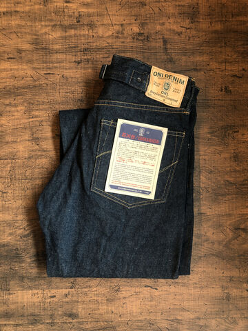 ONI295-Ishikawadai Ishikawadai Denim Shinchback Loose Straight,, small image number 1