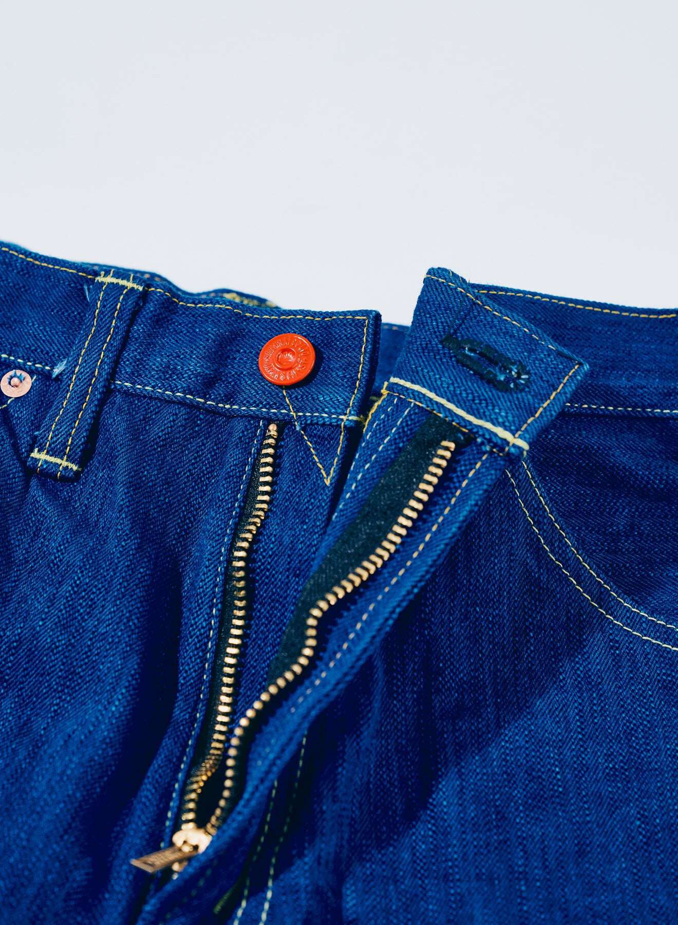 DENIMIO | S6100XX15oz-SH 15oz Seigaiha Slim Straight Zipper model