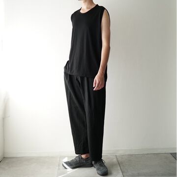 【CAPERTICA】CAP706CS29 Washable Wool Tank Top-EBONY-1,EBONY, small image number 30