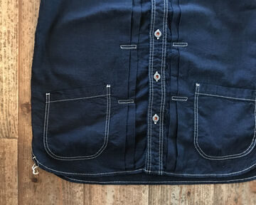 GZ-JWSS-3006 work S / S shirt(Indigo),, small image number 3