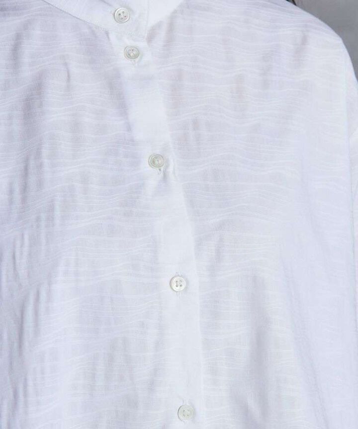 STSS0010 CALM SS OKKAKE SHIRT,WHITE, medium image number 8