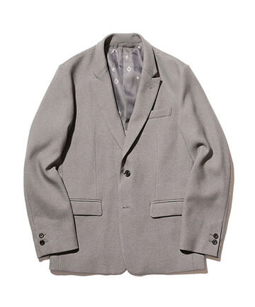 M-18101 RETRO POLYESTER TWILL / 2B SEMI PEAKED LAPEL JACKET (3 COLORS)-GREEN- L,GREEN, small image number 2