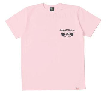 8153 USA Cotton Standard Print T-Shirts,WHITE, small image number 6