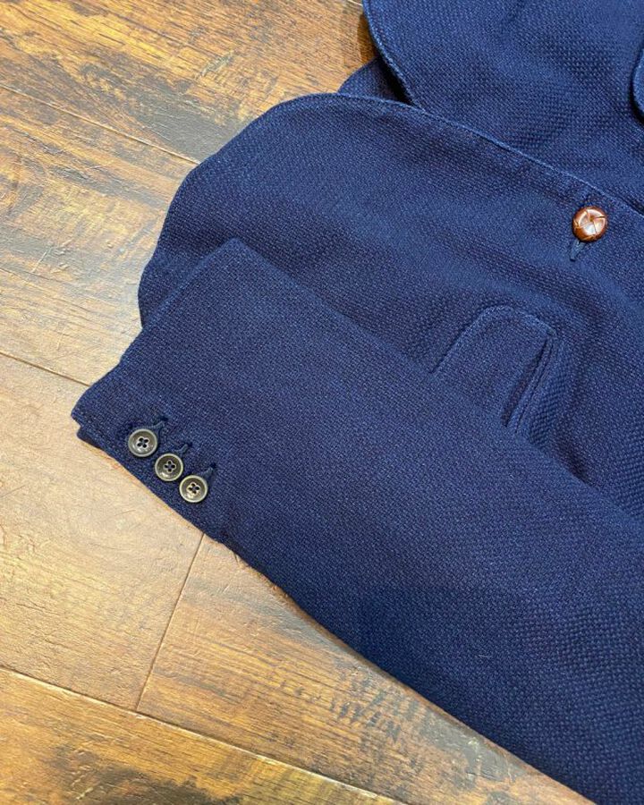 GZ-PIDTRJK-0310 Switching Tailored Jacket Paisley &times; SASHIKO,, medium image number 6