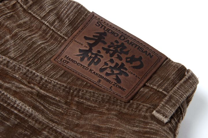 【Pre-Order】D1939 15oz GL3 Hand-Dyed Kakishibu-zome Jeans Regular Straight,, medium image number 4