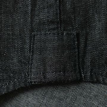 BR-25338 8oz DENIM WIDE SPREAD Collar BD L/S Shirt,BLACK, small image number 11