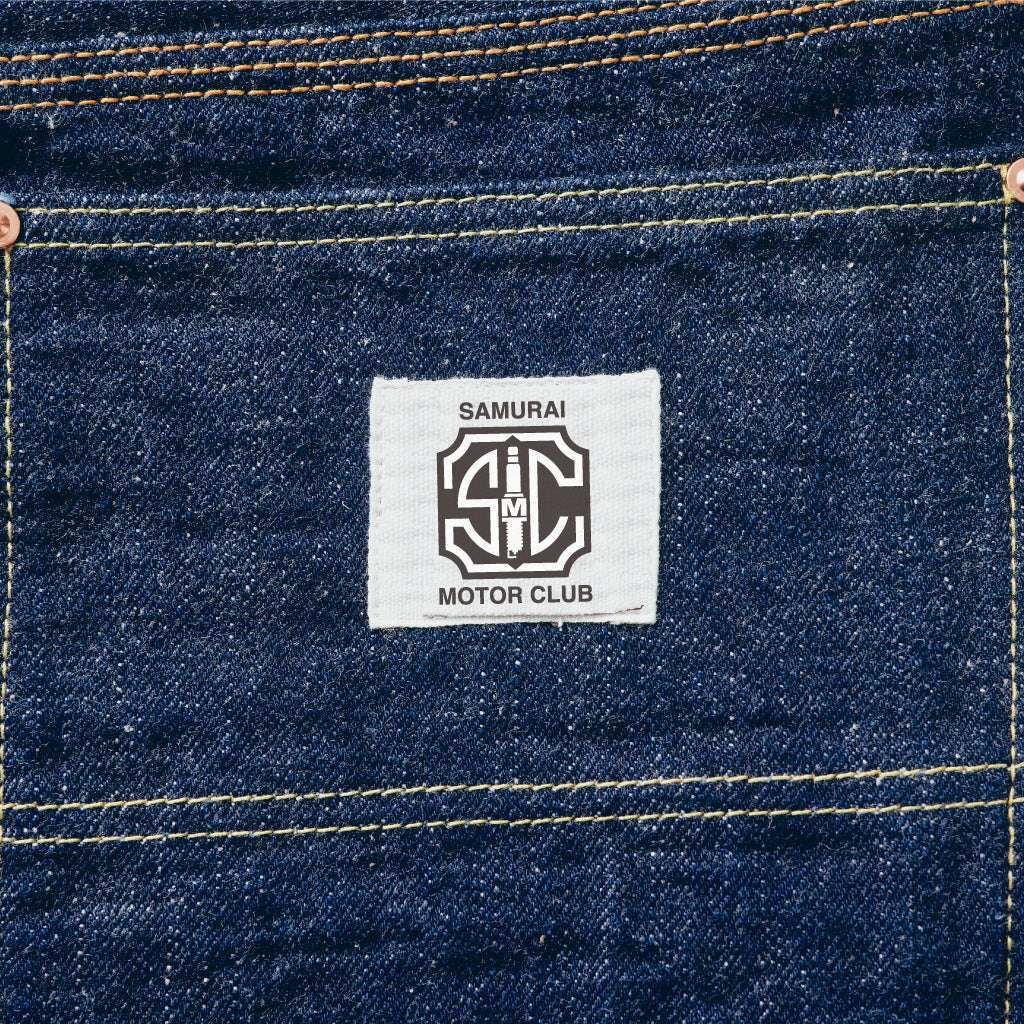 DENIMIO | SM410DBN Samurai Automobile Club 17oz Double Knee Work Pants
