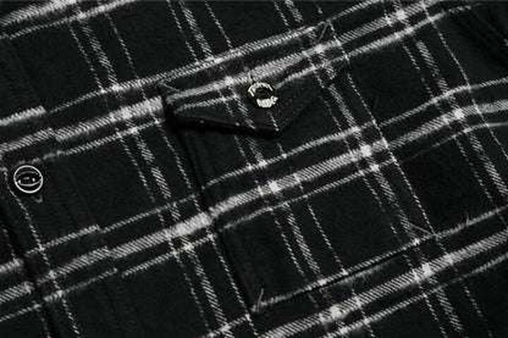 TR25AW-401 Machine Age Check Shirt,SALMON, medium image number 4