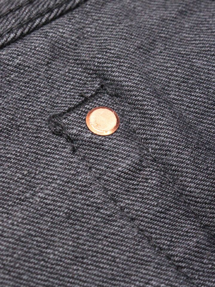 8074-1406 13.5oz 5 Pocket Selvedge Black Jeans Slim Fit,, medium image number 9