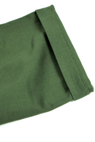 00-5042 HIGH WAIST FATIGUE PANTS 16GREEN-One Wash-2,, small image number 6