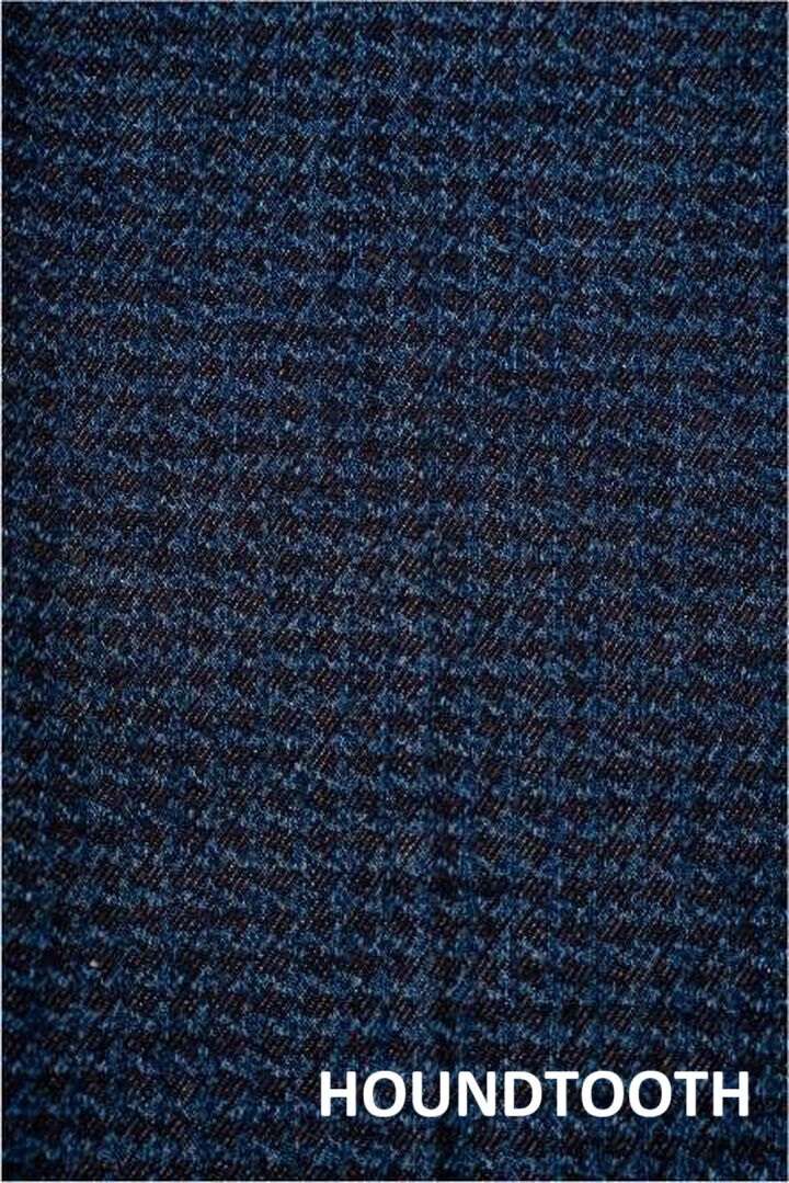GZ-EDTR Embossed Denim Trouser,CHECK, medium image number 12