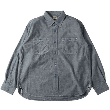 BR-25340 NAVAL SHIRTS PT,LIGHT INDIGO, small image number 6