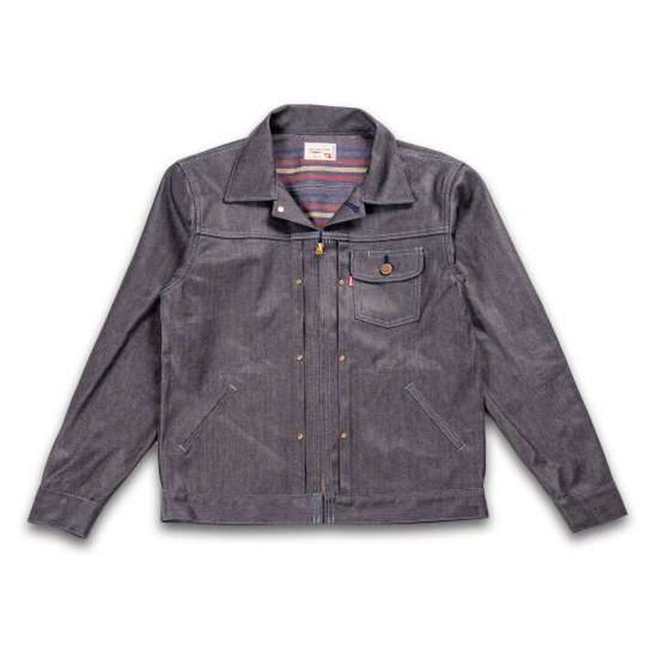 GZ-GJRC-0608 Coated Denim Riders Jean Jacket,, medium
