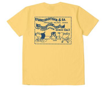 8153 USA Cotton Standard Print T-Shirts,WHITE, small image number 5