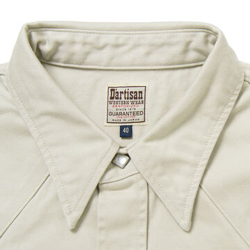5683S Western Twill Shirt-BLACK-40,BLACK, small image number 7
