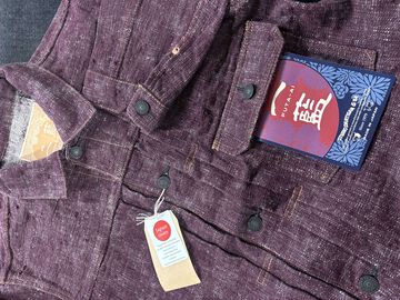 D4614 16oz Futa-Ai Denim Jacket,, small image number 0