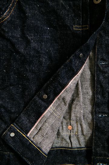 Oni 01507DIZR 20oz Dark Indigo Secret Denim 1st Type Jacket-One Wash-38,, small image number 11