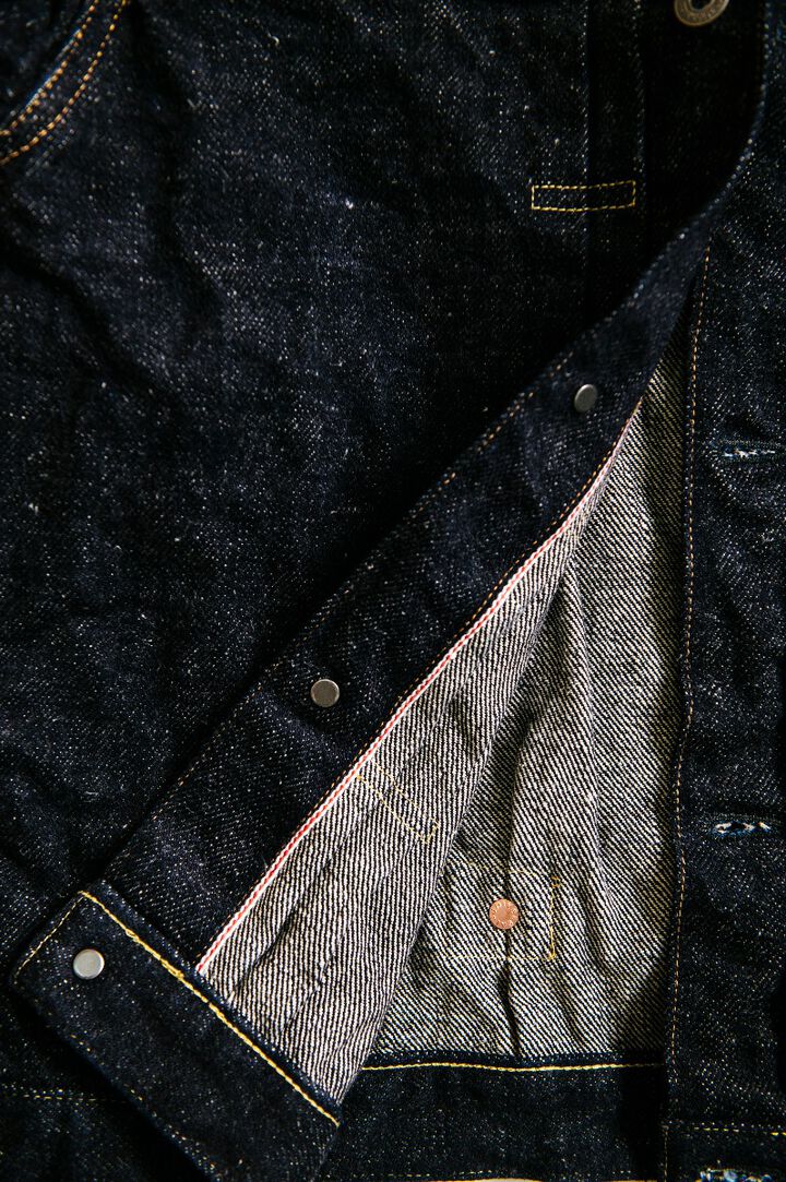 Oni 01507DIZR 20oz Dark Indigo Secret Denim 1st Type Jacket-One Wash-38,, medium image number 11