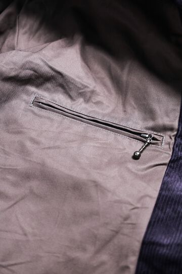 TNK501SZA 'Sazanami' Corduroy Jacket-INDIGO-M,INDIGO, small image number 12