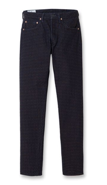 D1897 15oz Kakishibu Sashiko Jeans Relax Tapered,, small image number 0