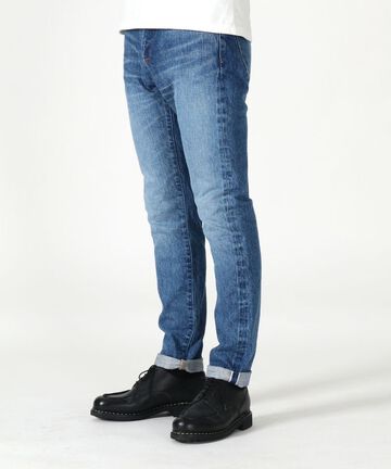 J201 MID 14.8oz American Cotton Vintage Wash Tapered (ONE WASHED),, small image number 1
