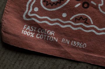 TCB Two Cats Bandana-RED,RED, small image number 2