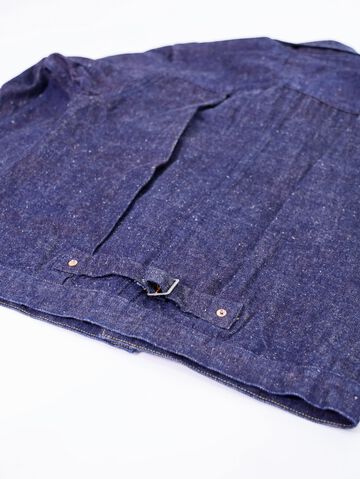 SC11201 13oz Awa-Aikon indigo Denim Blouse-42,, small image number 8