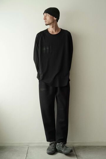 【vleed prologue】VL-005 Multi High Function Double Knit / Taperd Easy Pants,SUMIKURO x BLACK, small image number 1