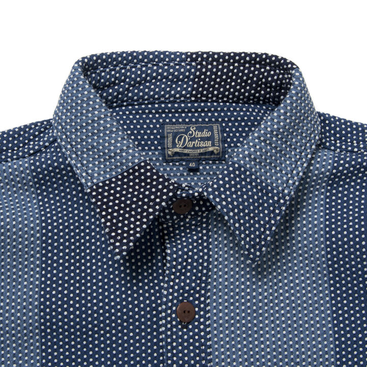 5658 KATSUO SASHIKO SHIRT-B-36,B, medium image number 7