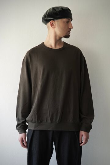 【CAPERTICA】CAP707CS32 Super140s Washable Wool MW_Jersey / Wool Trainer,OLIVE, small image number 0