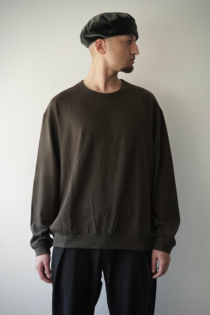 【CAPERTICA】CAP707CS32 Super140s Washable Wool MW_Jersey / Wool Trainer,OLIVE, medium image number 0