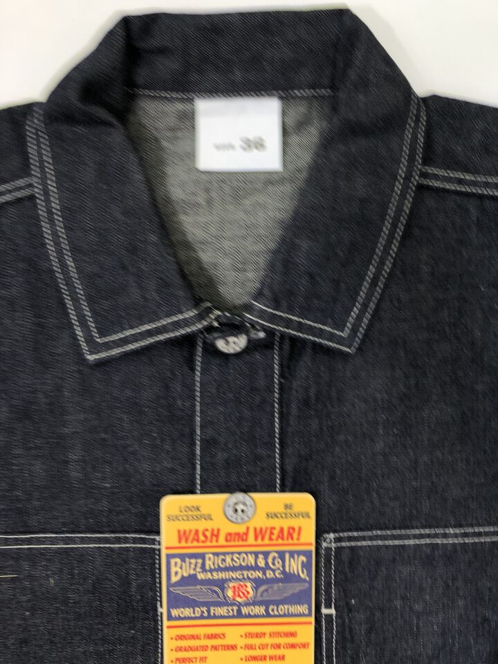 Lot No. BR15301 / U.S. ARMY DENIM PULLOVER JACKET,, medium image number 2