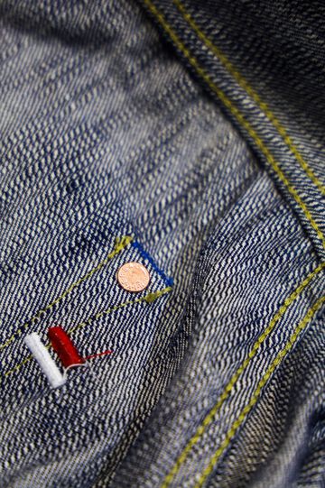 AHT 18oz Shoai "Arashi" High Tapered-28-One washed,, small image number 13