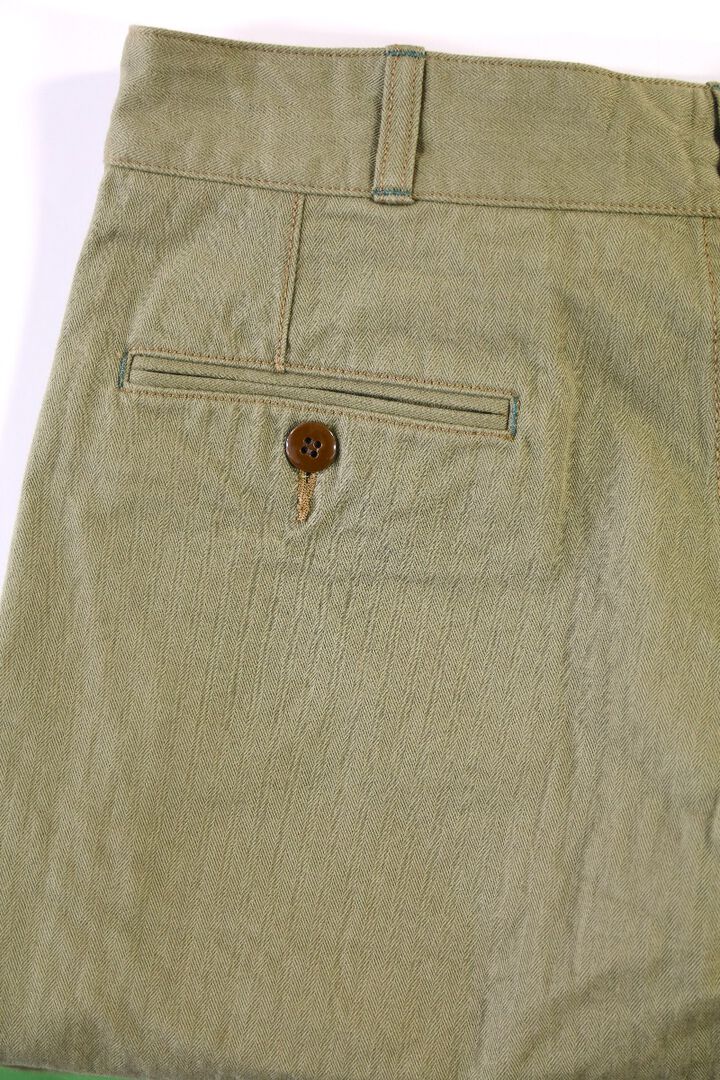 540-33 HBT Work trousers	-OLIVE-33,OLIVE, medium image number 2