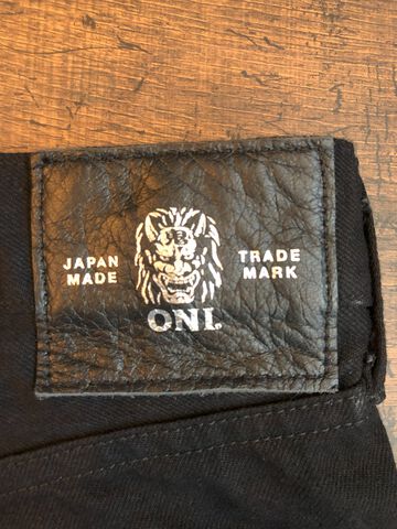 ONI642-13BK 13oz Jet Black Denim Relax Tapered,, small image number 6