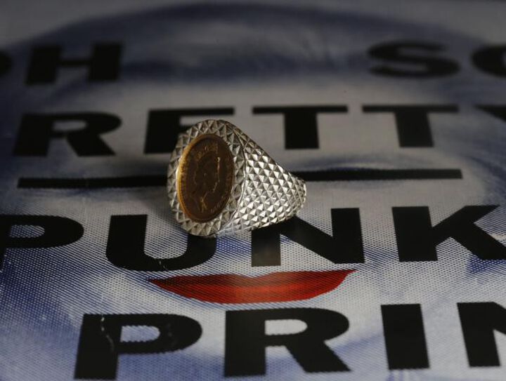 17AAS-202SV Diamond Cut Coin Ring -Silver-,, medium image number 2