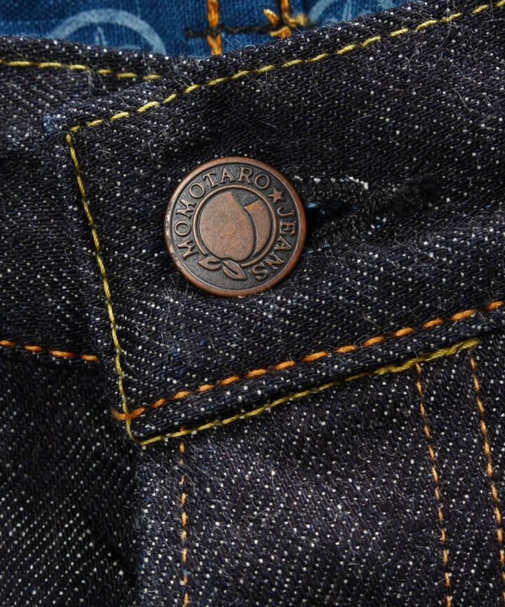 G014-MB ' Copper Label ' 14.7oz selvedge slim tapered-One Washed-42,, medium image number 8