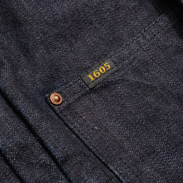 2705 15oz Button Jacket Garage Denim Dark Indigo,, small image number 3