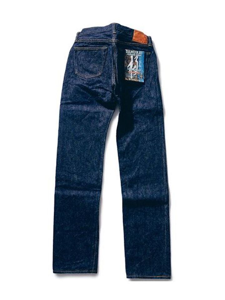 S710XX19ozII-IND 19oz Tight Straight Selvage denim (New Model)-One Wash-31,, medium image number 2
