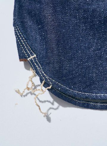 SJWS-SC01 10oz JAPANESE COTTON DENIM WORK SHIRT,INDIGO, small image number 5