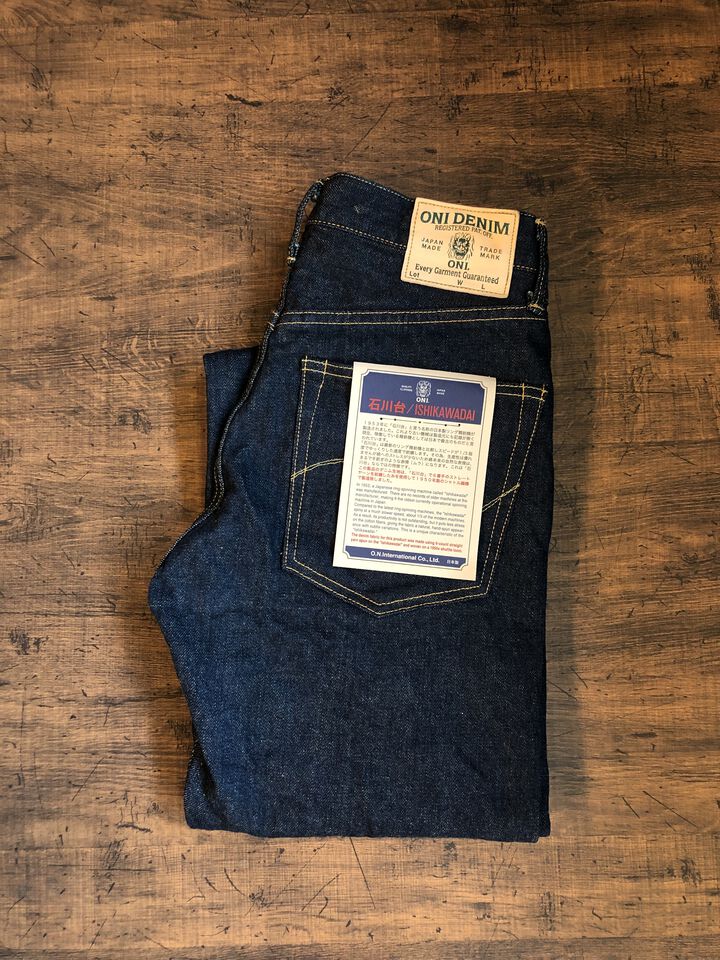 ONI288-Ishikawadai 15oz Ishikawadai Denim Regular Straight,, medium image number 0