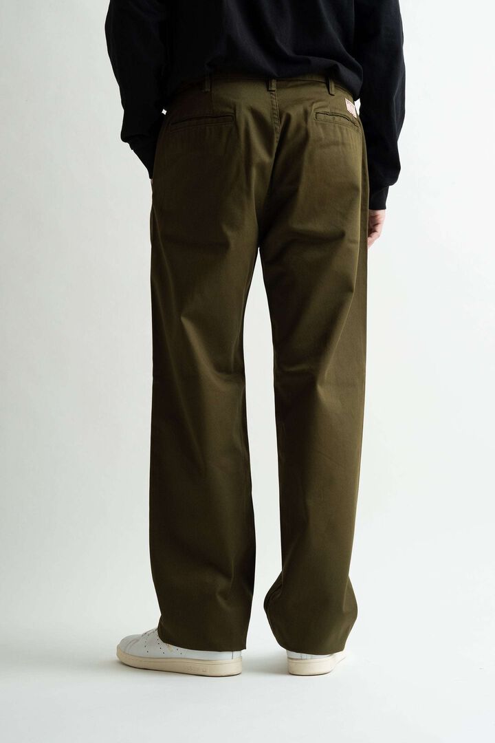 M803E 7.5oz CLASSIC TROUSER CHINO (KHAKI,BROWN,BLACK,BEIGE),BLACK, medium image number 24