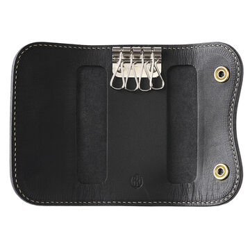 PAILOT RIVER PR-KCA (REDMOON) Key Case PR-KCA (OilLeather Black
OilLeather RedBrown
OilLeather DarkBrown
SaddleLeather Black
SaddleLeather DarkBrown
SaddleLeather Natural),OILLEATHER BLACK, small image number 6