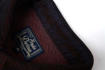 【Pre-Order】5755 13oz Bengara-dyed Sashiko Shirts,RED, small image number 8