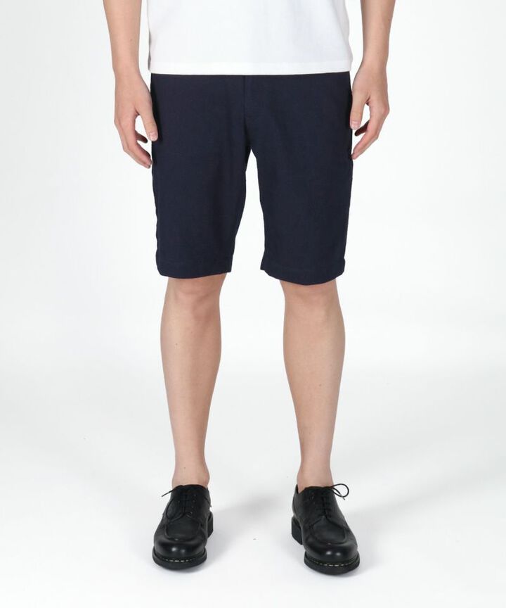 JBSP1000 7oz Sashiko Indigo Jacuard Shorts,, medium