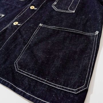 F2410 COVER ALL FOB Original HEMP DENIM,, small image number 4
