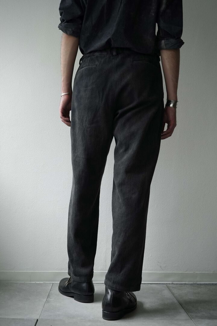 244PT06 Sashiko / Side Seamless Slacks,ANKOKU, medium image number 3