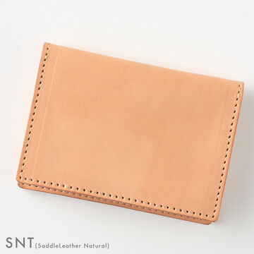 PAILOT RIVER PR-LC02 (REDMOON) Card Case (6 COLORS),SADDLELEATHER NATURAL, small image number 6