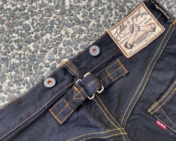 GZ-15HRJ-0502 15oz Heritage jeans Black second series,BLACK, small image number 6